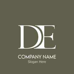 alphabet letter d with e