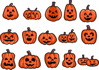 Pumpkin Jack O' Lantern Collection