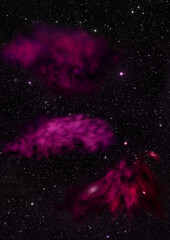 Small part of an infinite star field