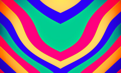 Abstract lines, distorted geometric elements, colorful background, distorted looking wallpaper, pastel colors
