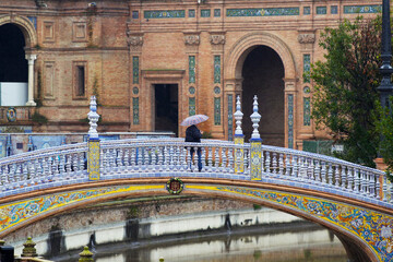 Sevilla, Plaza de Espana. Andalusia, Spagna