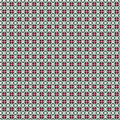 Abstract Cross Pattern generative computational art illustration