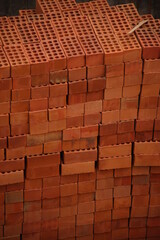 red brick wall to make buildings