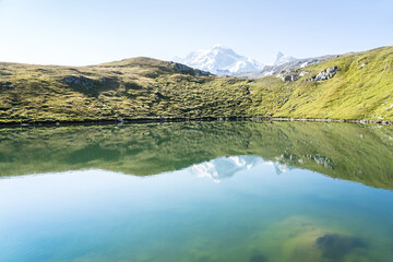 Fototapeta premium Swiss Alpine Landscape