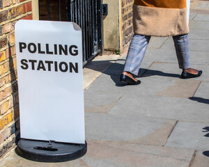 Polling Station in London, UK - 504625143