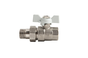 water ball valve with connecting fitting