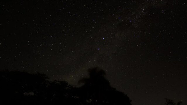 Time lapse from sky above Serra do Cip&oacute; in  Minas Gerais State in Southeast Brazil