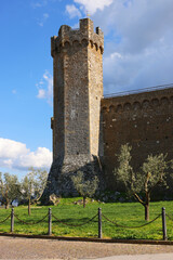 Medieval fortress of Montalcino, Tuscany, Italy, Europe