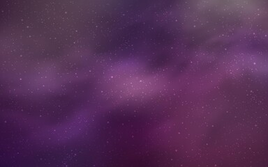 Light Purple, Pink vector layout with cosmic stars. Space stars on blurred abstract background with gradient. Pattern for astronomy websites. - obrazy, fototapety, plakaty