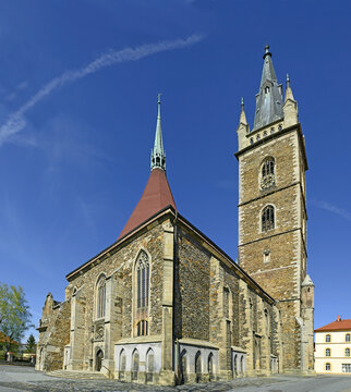 Gothic Church of St. Peter and Paul in Caslav, Czech Republic