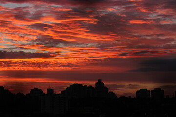 nascer do sol em São Paulo 