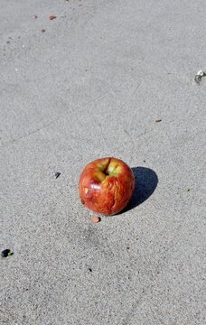 Verschrumpelter Apfel