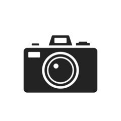 camera icon. tourism and photo symbol. isolated vector image