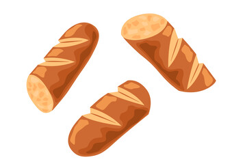 ウインナーのイラスト