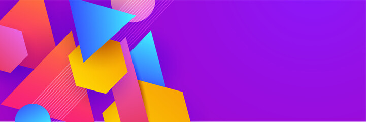 Abstract colourful colorful banner vector technology background, for design brochure, website, flyer. Geometric colourful colorful wallpaper for poster, certificate, presentation, landing page