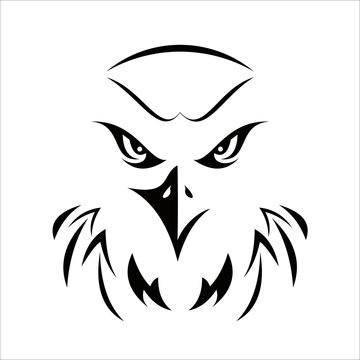 Abstract Creative Eagle Logo Design Template Vector Illustrations