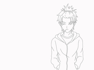 person in a swimsuit