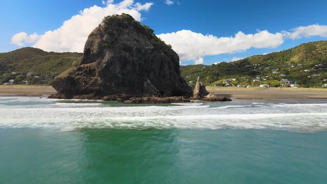 Lions Rock, Piha beach New Zealand