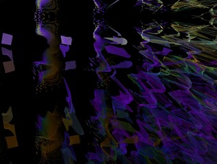 Obraz premium Imaginatory fractal abstract background Image