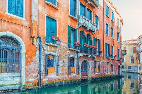 Architecture in Venice city