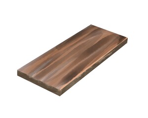 Trays set collection. Wooden boards realistic tea ceremony elements on white background 