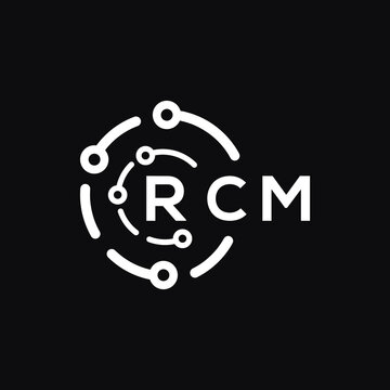 RCM letter logo design on white background. RCM creative circle letter logo  concept. RCM letter design. 19904947 Vector Art at Vecteezy