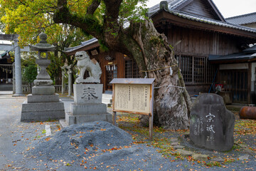 長崎街道木屋瀬宿にある 須賀神社 