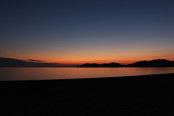 SDGs地球の神秘と海とソラ！山口県の夕日と海の輝くヒカリ！
