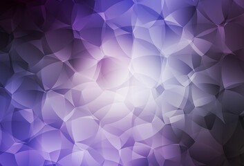 Obraz premium Light Purple vector template with chaotic shapes.