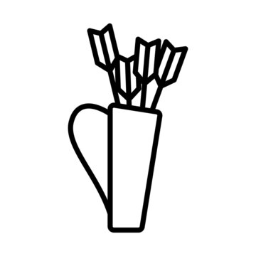 Quiver With Arrows Icon