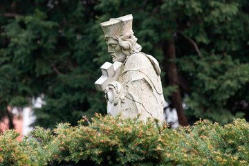 The sculpture of St John Nepomucene, the oldest sculpture in Bydgoszcz and one of the oldest...