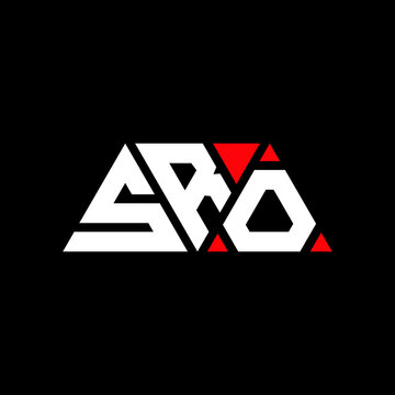 SRO triangle letter logo design with triangle shape. SRO triangle logo design monogram. SRO triangle vector logo template with red color. SRO triangular logo Simple, Elegant, and Luxurious Logo...