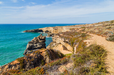 Fototapeta na wymiar Alentejo coastal view