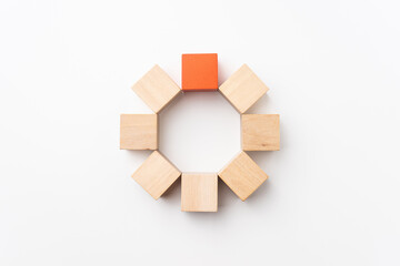 leadership, abstract, cooperation concept