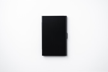 business card case isolated on white background