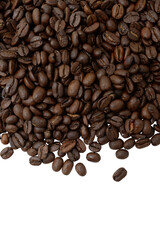 Naklejka premium Objet détouré - Grains de café