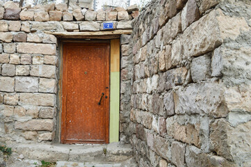 kayseri gesi old historical town door © 7