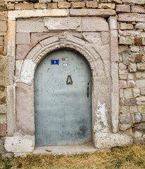 kayseri gesi in turkey turkish old historical town iron door © 7