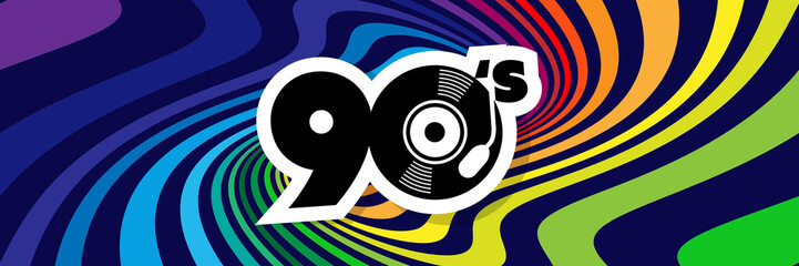 Nineties banner
