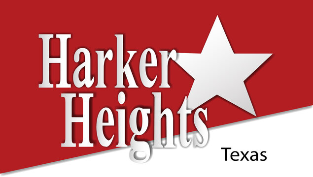 Flag Of Harker Heights City Texas
