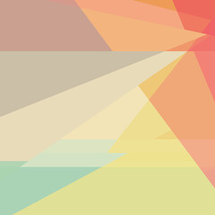 Abstract computational color Polygones background illustration