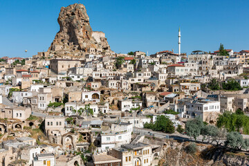 Ortahisar castle and authentic view of the city