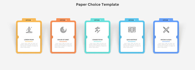 Modern Infographic Vector Template