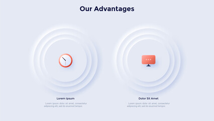 Modern Infographic Vector Template