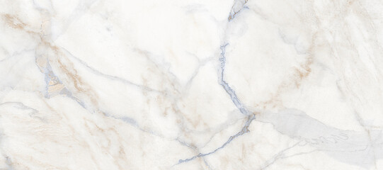 Obraz na płótnie Canvas White marble texture background, abstract marble texture (natural patterns) for design and blue