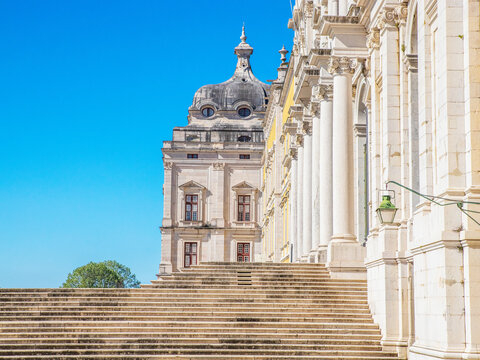 Palais national de Mafra, Portugal.