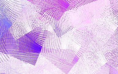 Light Purple vector template with wry lines.