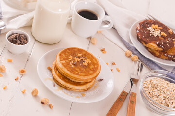 Honey Pancakes.