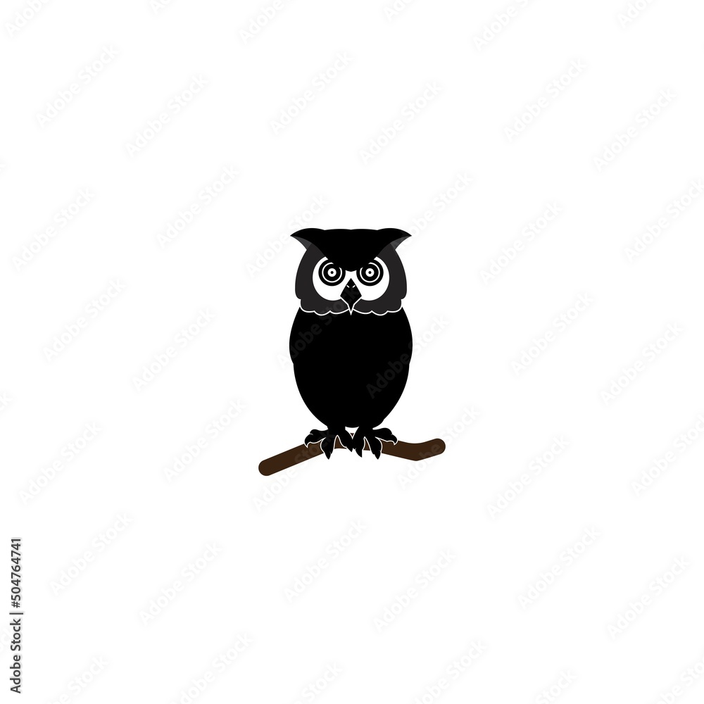 Canvas Prints owl logo