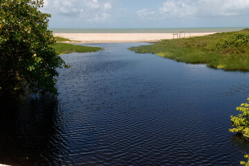 lake and sky